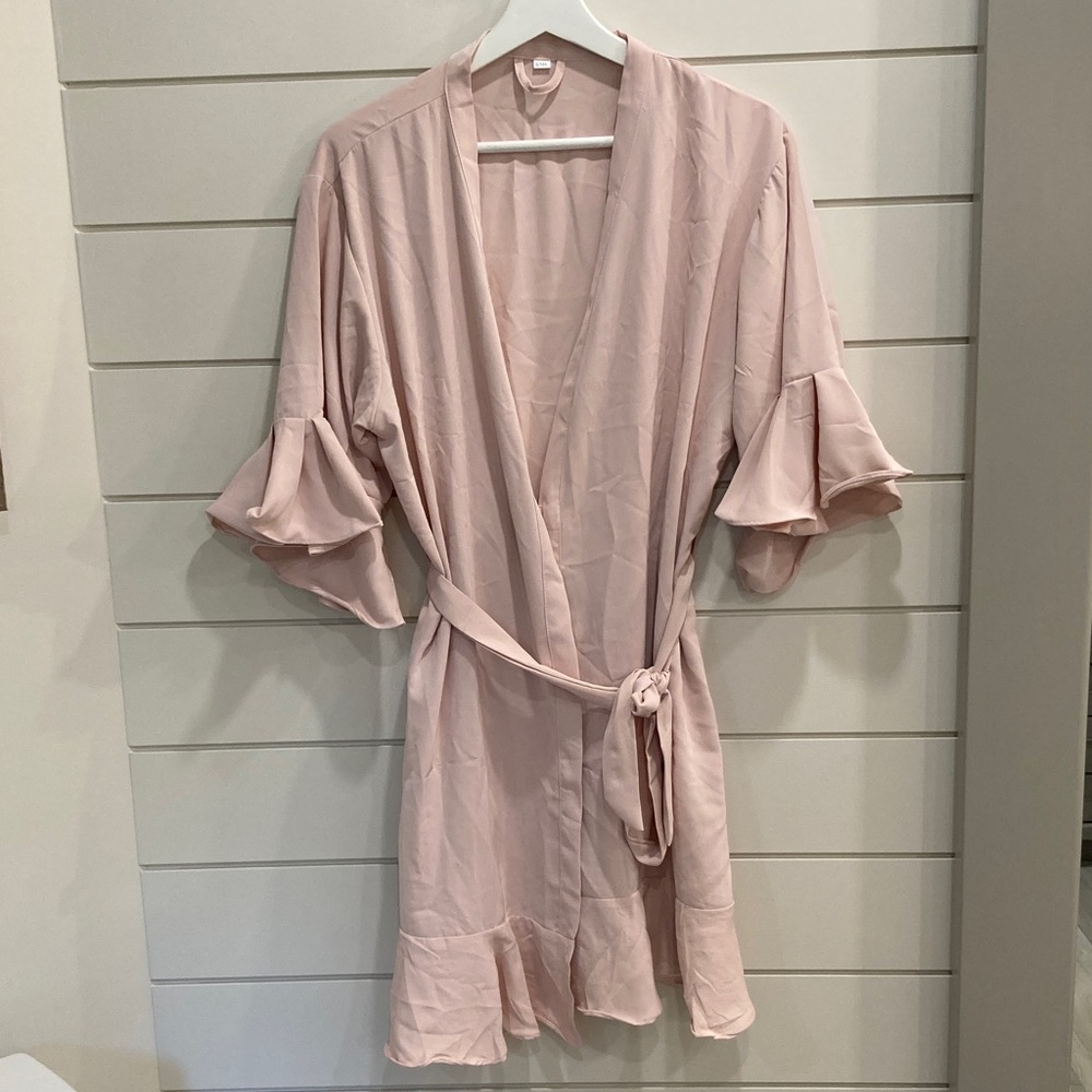 Light Pink Women's Robe